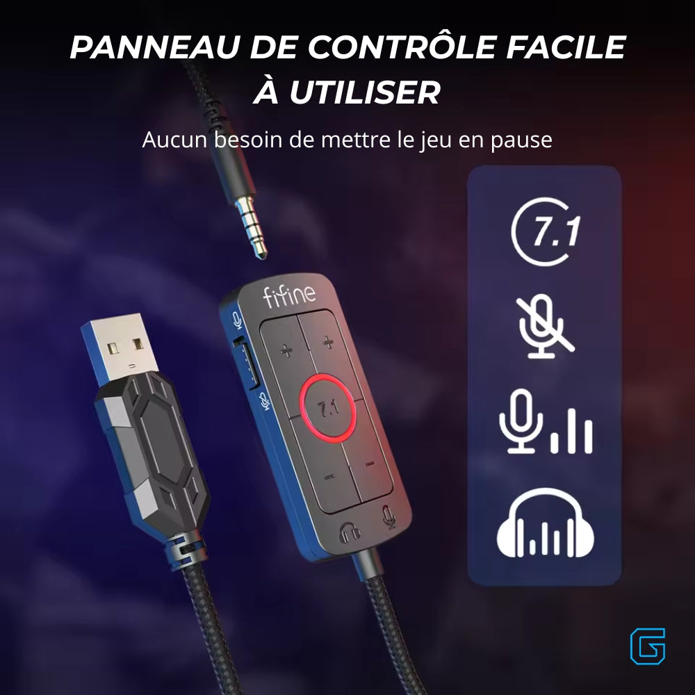 Casque Gaming Immersif