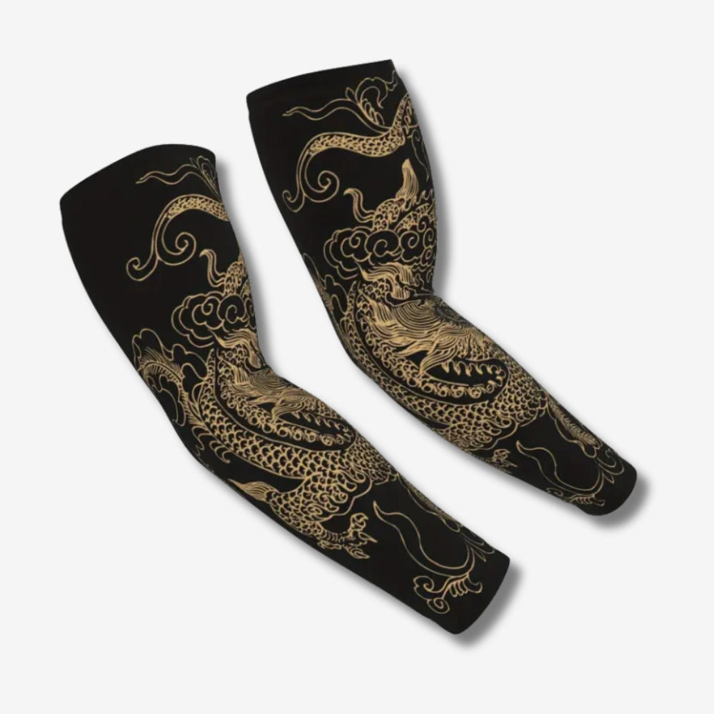 Manchettes Dragon Or