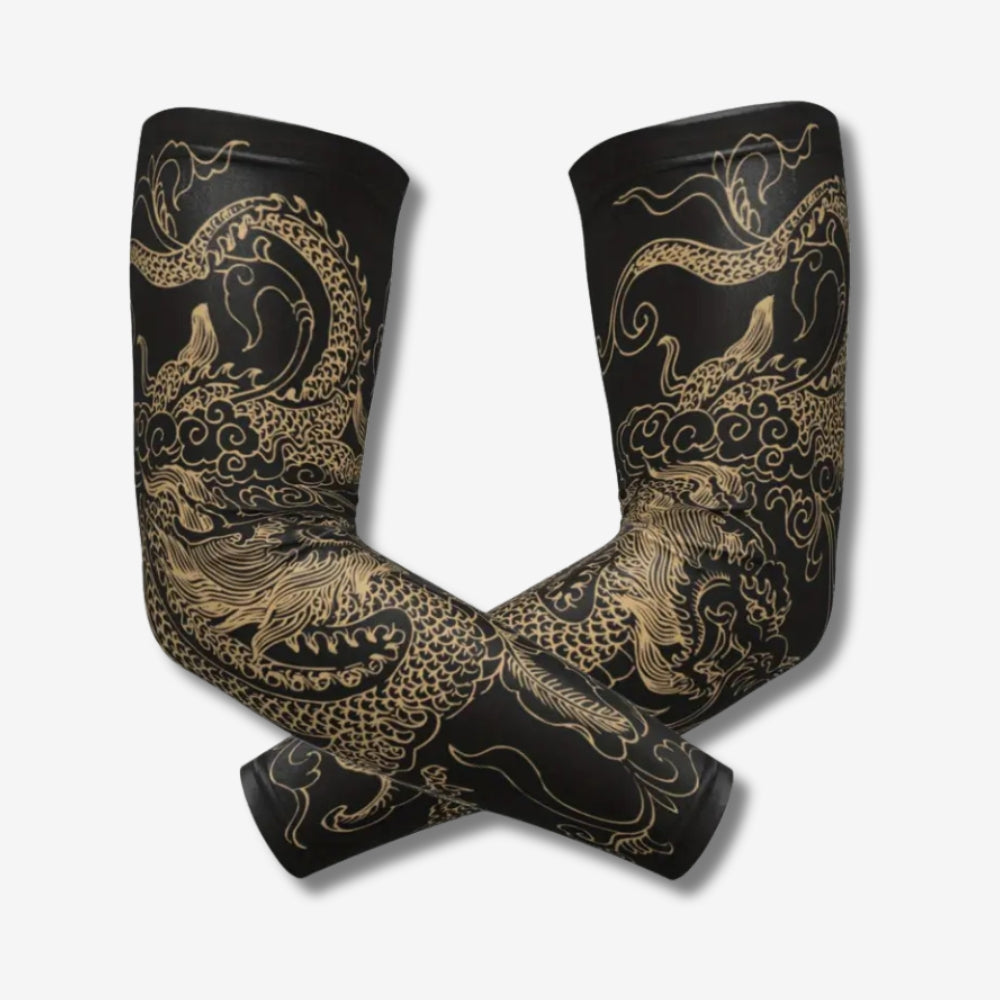Manchettes Dragon Or