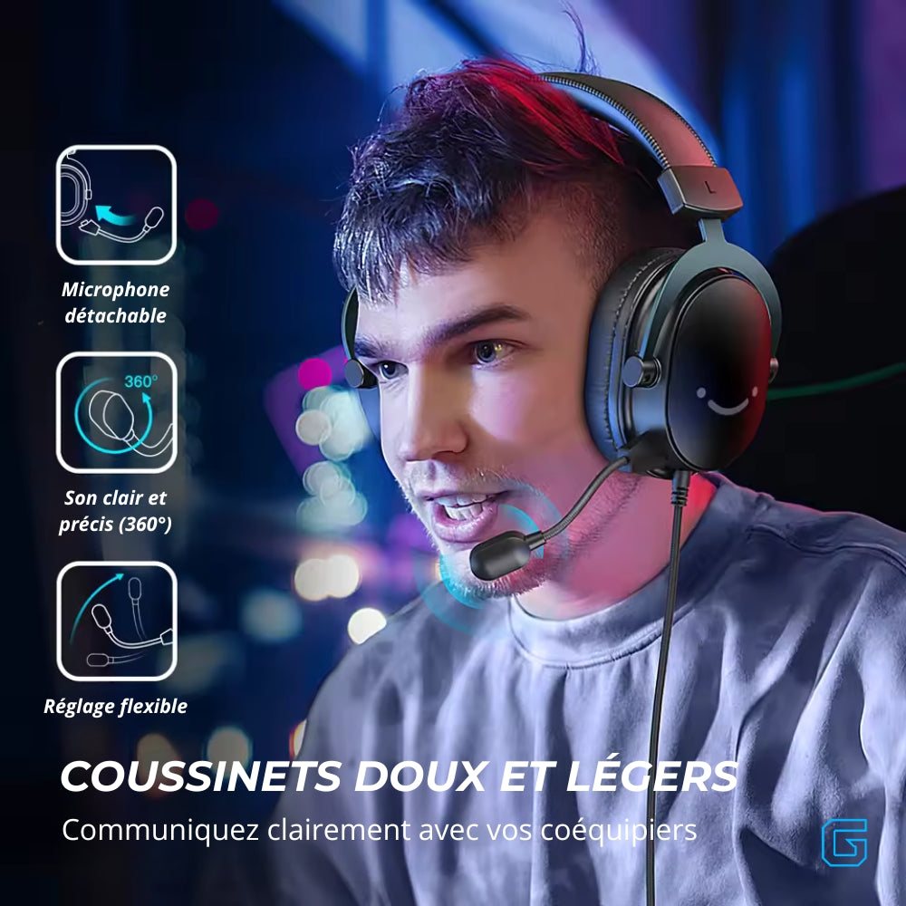 Casque Gaming Immersif