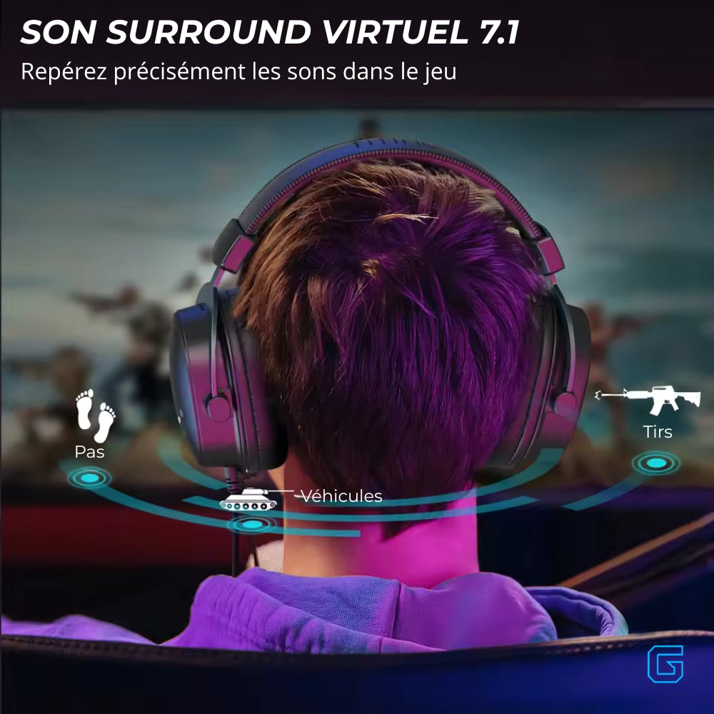 Casque Gaming Immersif